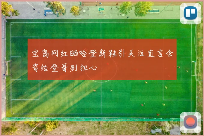 宝岛网红晒哈登新鞋引关注直言会寄给登哥别担心